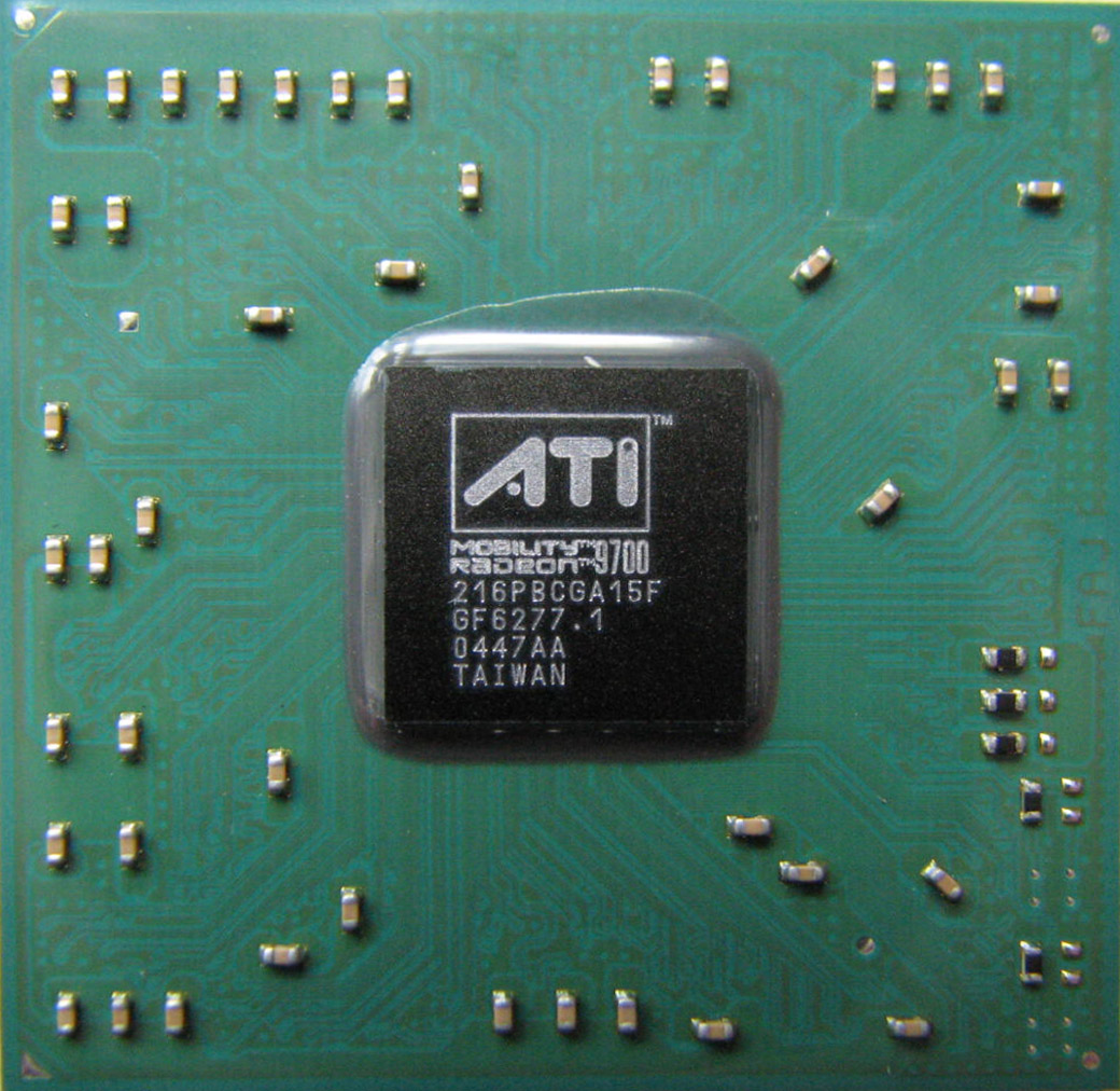ATI 216PBCGA15F (Mobility RADEON 9700) Wymiana na nowy, naprawa, lutowanie BGA